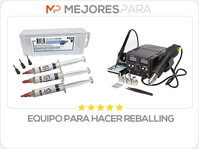 equipo para hacer reballing