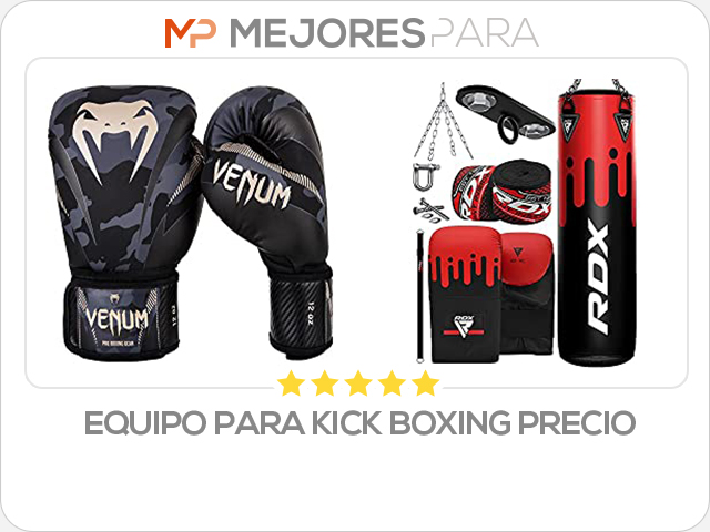 equipo para kick boxing precio