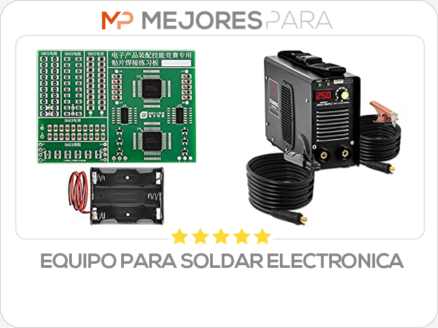 equipo para soldar electronica