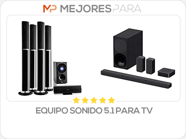 equipo sonido 5.1 para tv