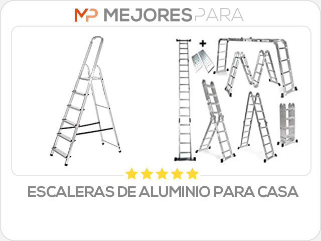 escaleras de aluminio para casa