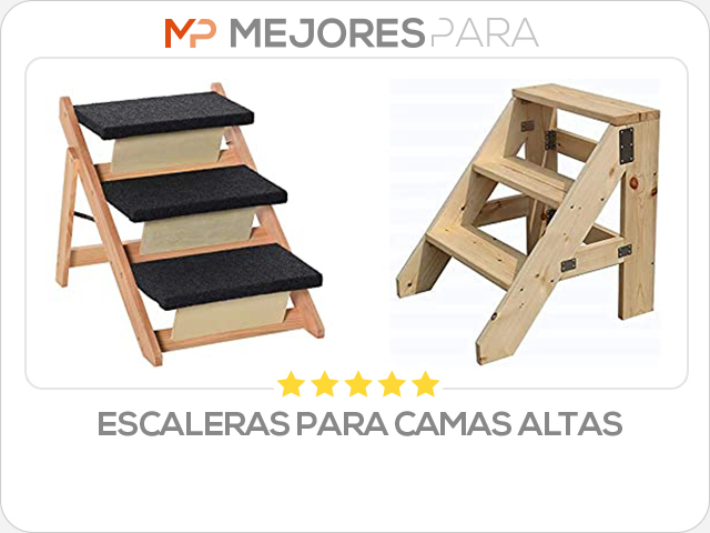 escaleras para camas altas