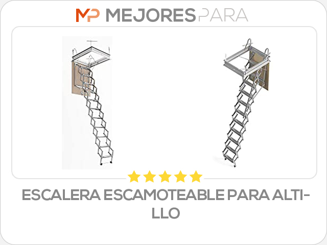 escalera escamoteable para altillo