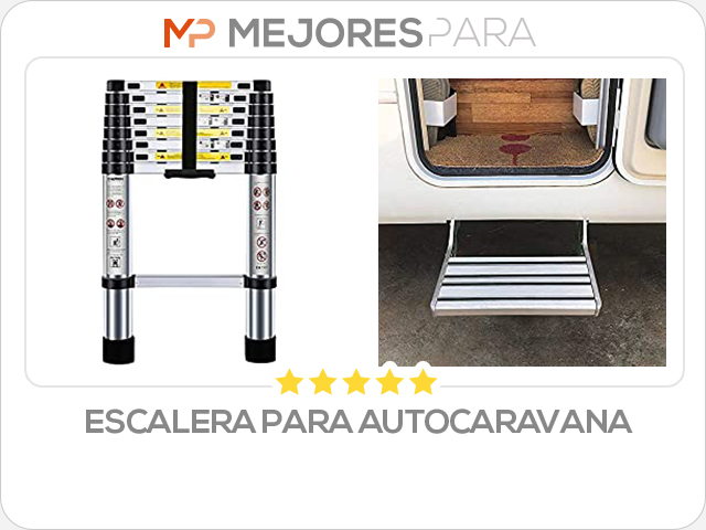 escalera para autocaravana