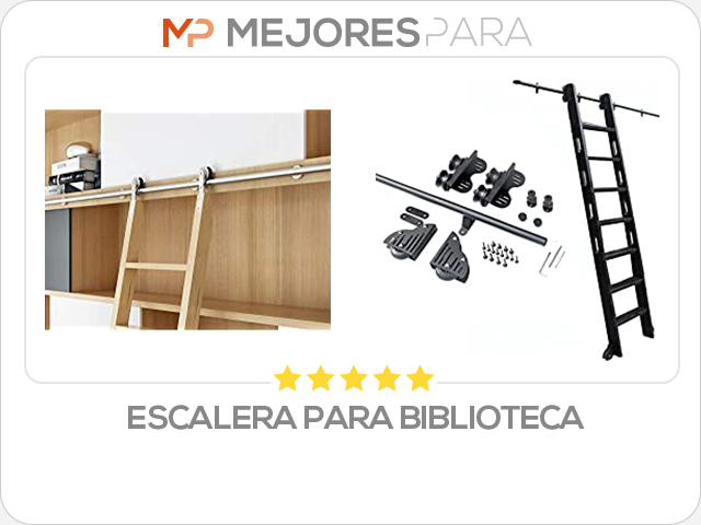 escalera para biblioteca