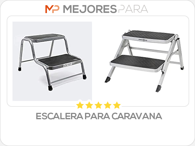 escalera para caravana