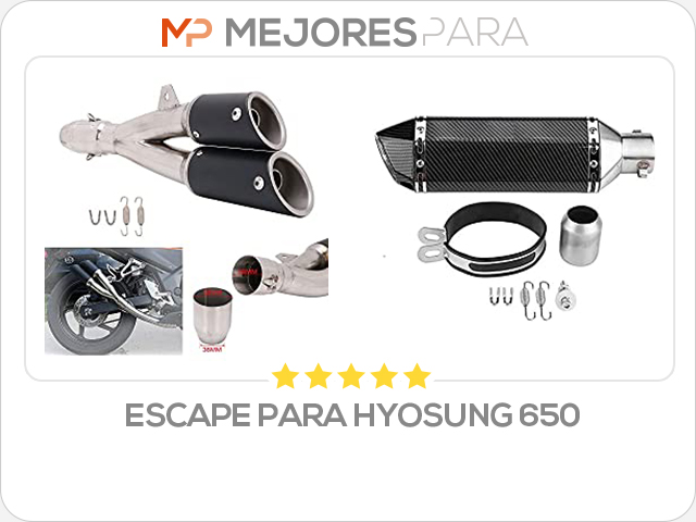 escape para hyosung 650