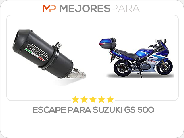 escape para suzuki gs 500