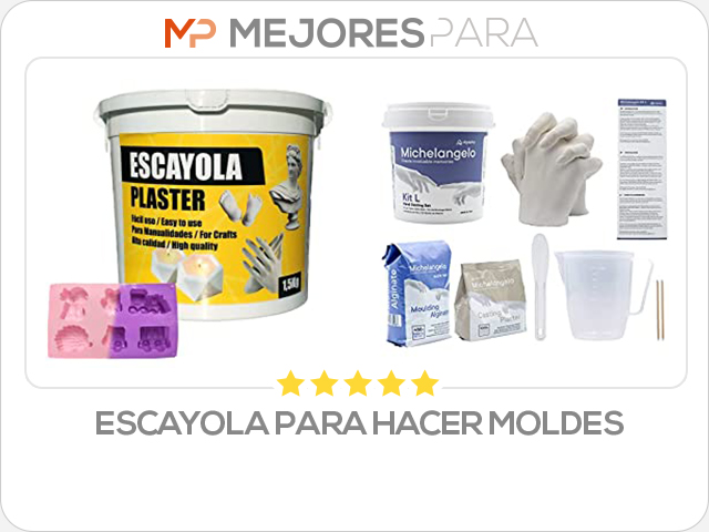 escayola para hacer moldes