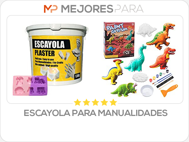 escayola para manualidades