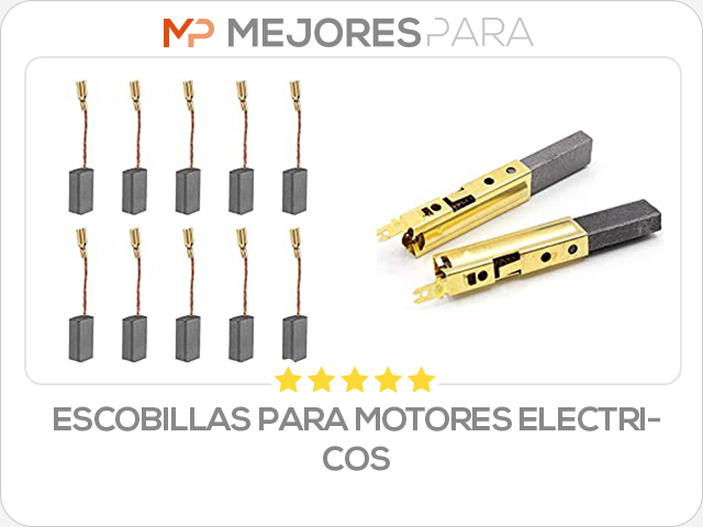 escobillas para motores electricos