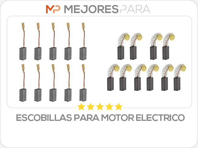 escobillas para motor electrico