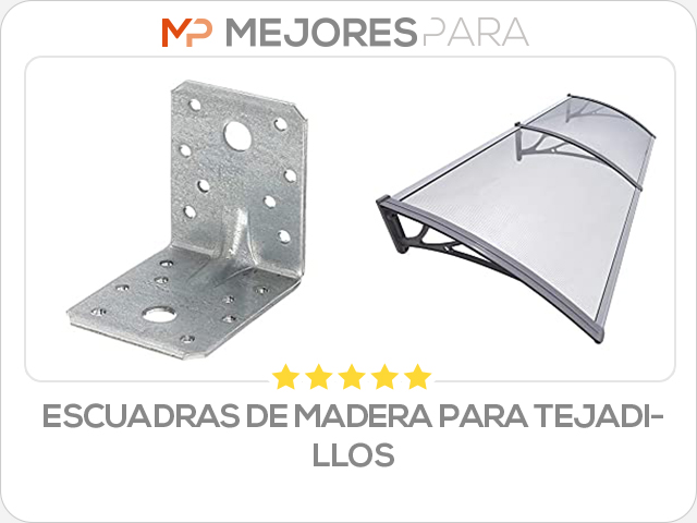 escuadras de madera para tejadillos