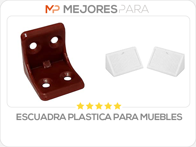 escuadra plastica para muebles