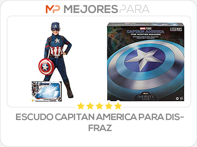 escudo capitan america para disfraz