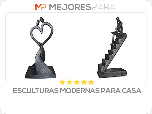 esculturas modernas para casa