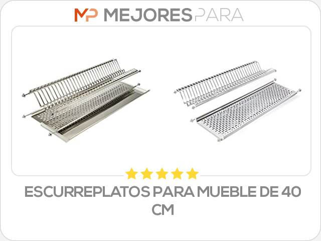 escurreplatos para mueble de 40 cm