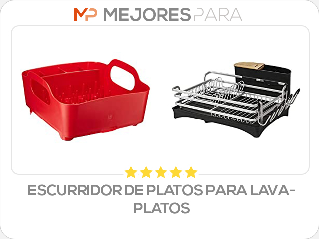 escurridor de platos para lavaplatos