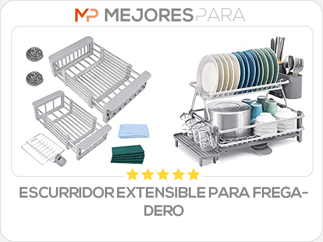 escurridor extensible para fregadero