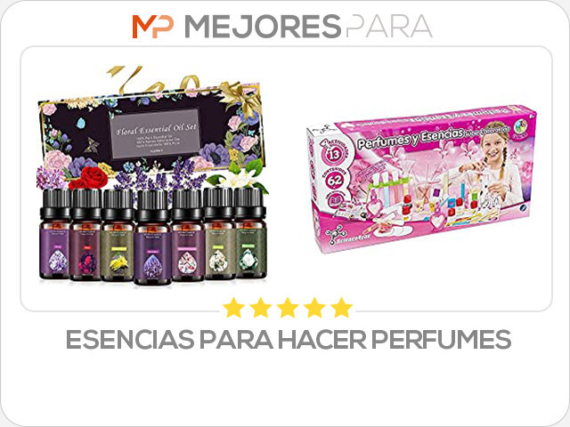 esencias para hacer perfumes