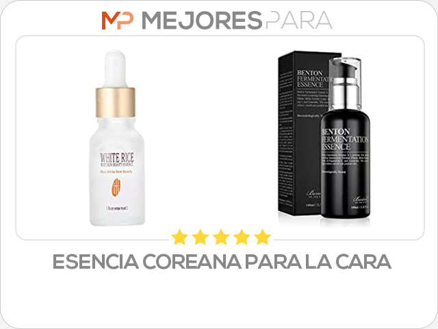 esencia coreana para la cara