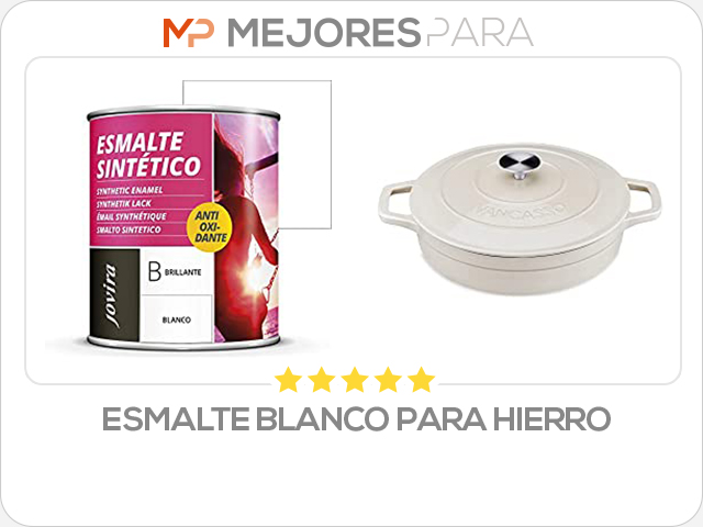 esmalte blanco para hierro