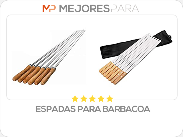 espadas para barbacoa