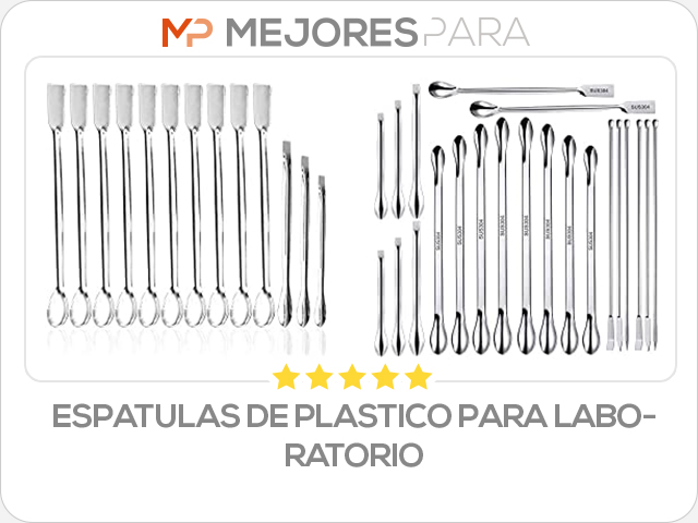 espatulas de plastico para laboratorio