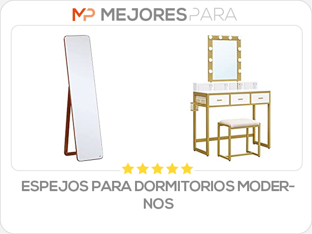 espejos para dormitorios modernos