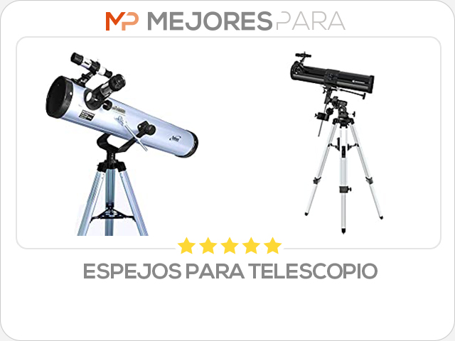 espejos para telescopio