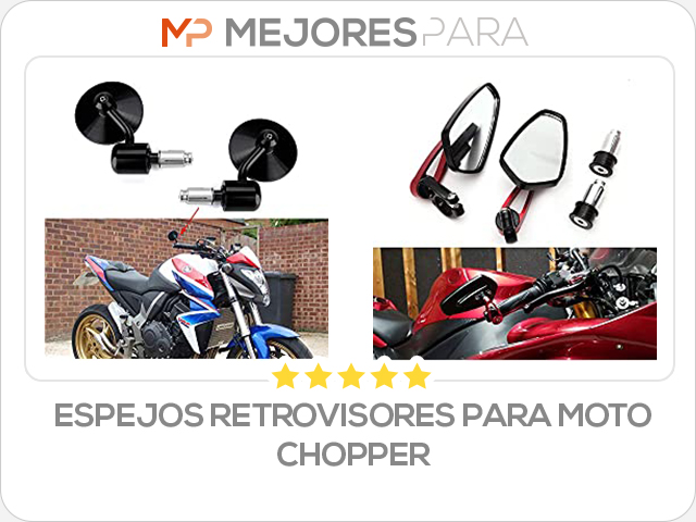 espejos retrovisores para moto chopper