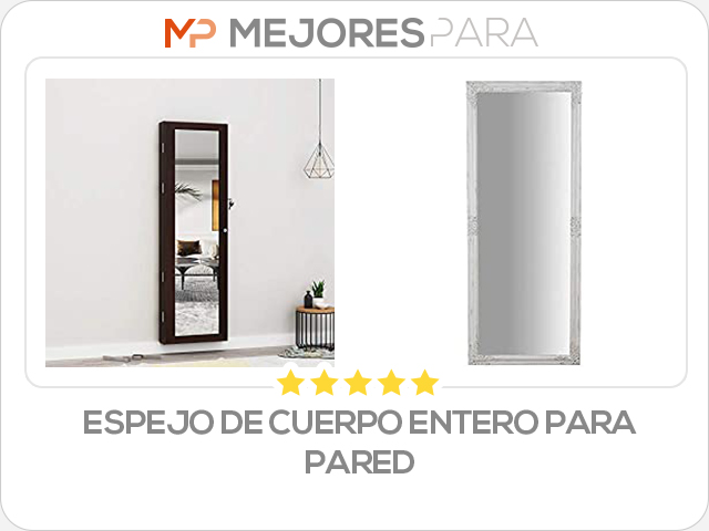 espejo de cuerpo entero para pared