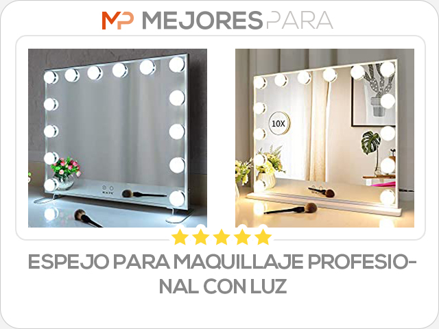 espejo para maquillaje profesional con luz