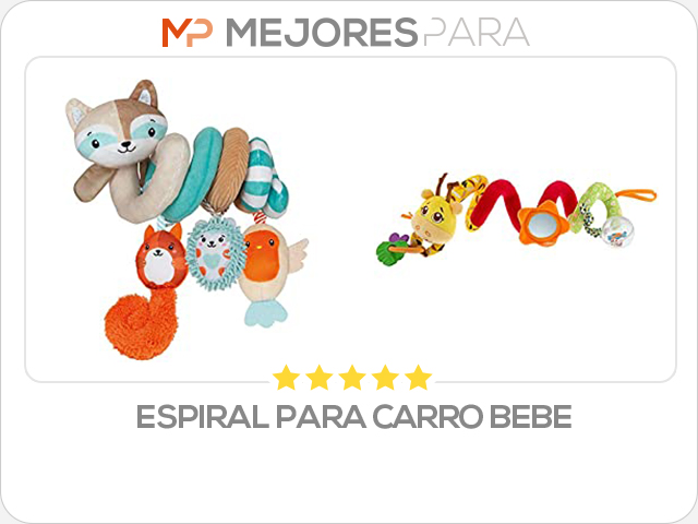 espiral para carro bebe