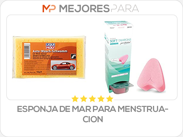 esponja de mar para menstruacion