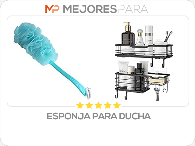 esponja para ducha