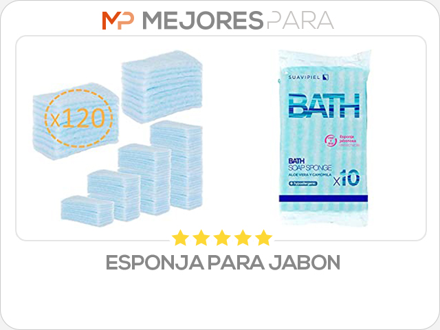 esponja para jabon