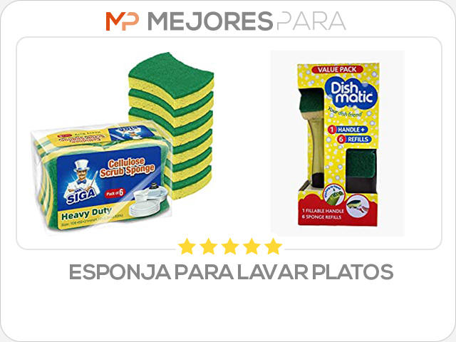 esponja para lavar platos