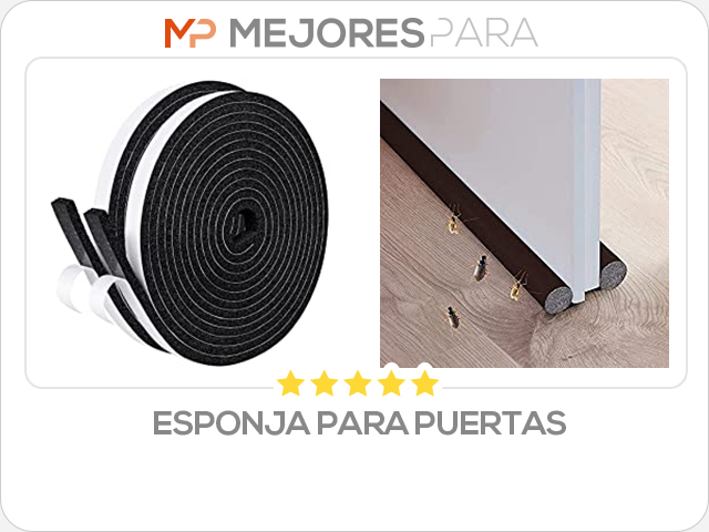 esponja para puertas