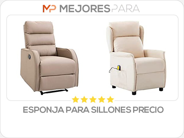 esponja para sillones precio