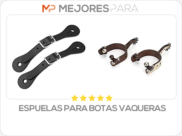 espuelas para botas vaqueras