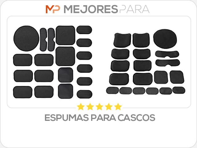 espumas para cascos