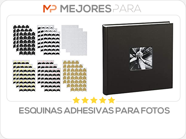 esquinas adhesivas para fotos