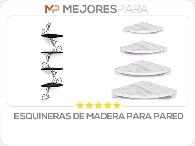 esquineras de madera para pared