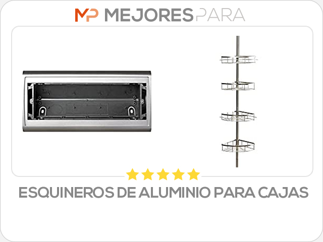 esquineros de aluminio para cajas