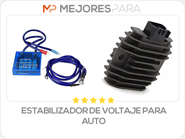 estabilizador de voltaje para auto