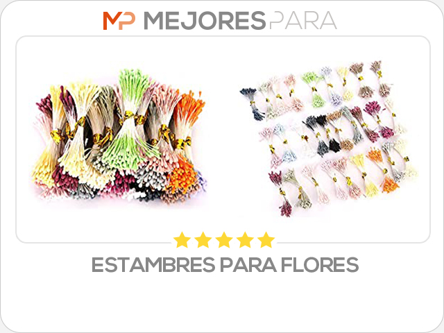 estambres para flores