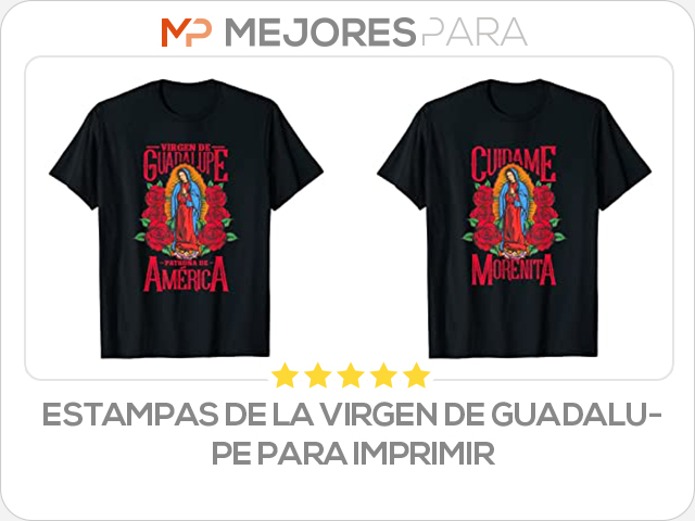 estampas de la virgen de guadalupe para imprimir