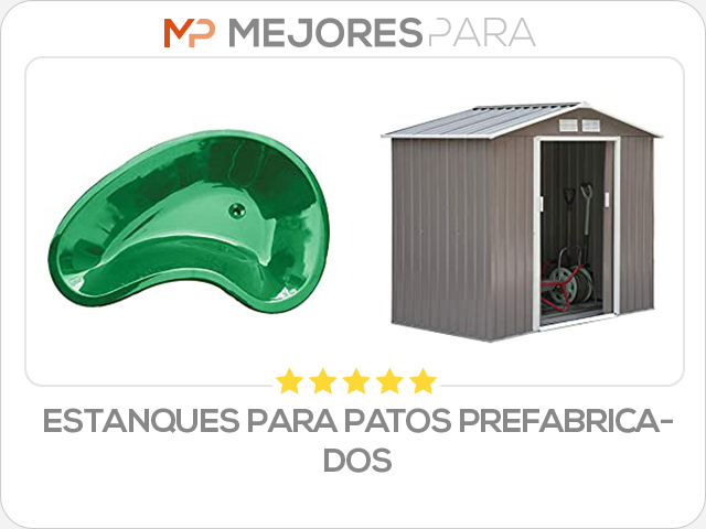 estanques para patos prefabricados