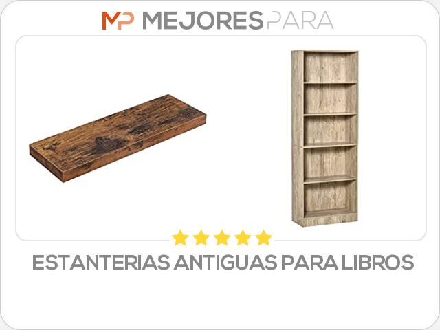 estanterias antiguas para libros